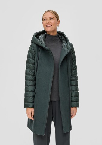 s.Oliver Winter coat in Green: front