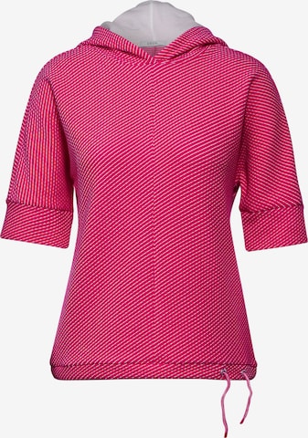 CECIL Sweatshirt in Pink: predná strana