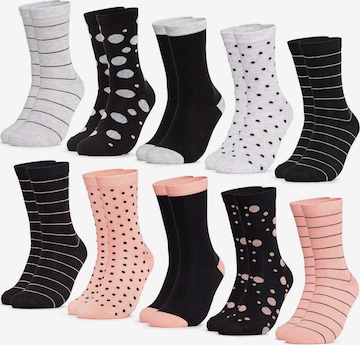 Occulto Socken 'Lotte' in Pink: predná strana