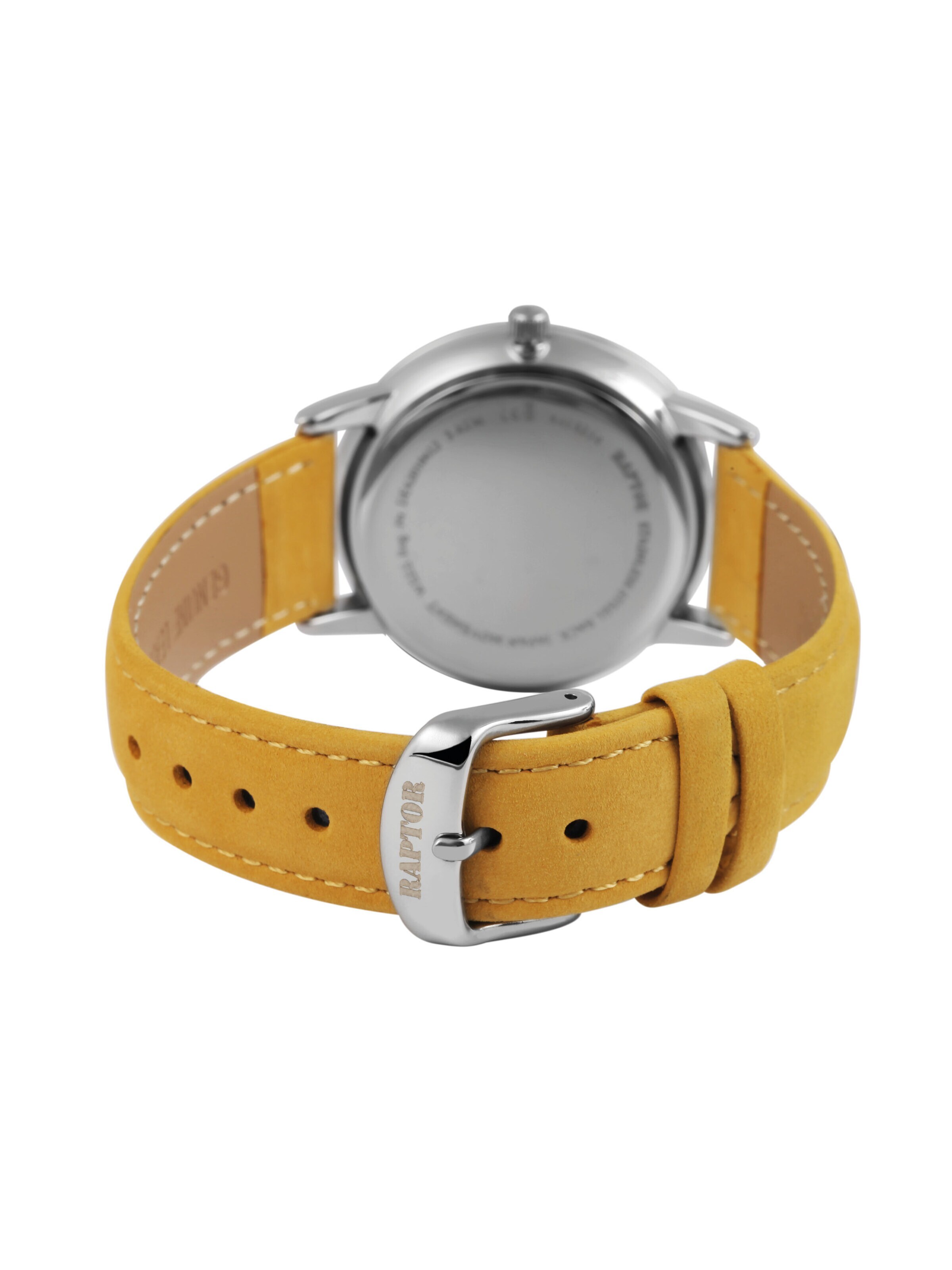 Raptor Analog Watch 'Sunny 3 ATM' in Yellow