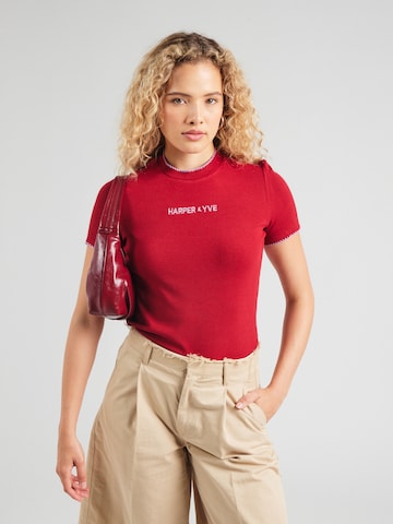 Harper & Yve Shirt in Red: front