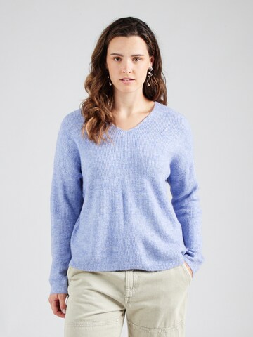 ONLY Carmakoma Sweter w kolorze niebieski: przód