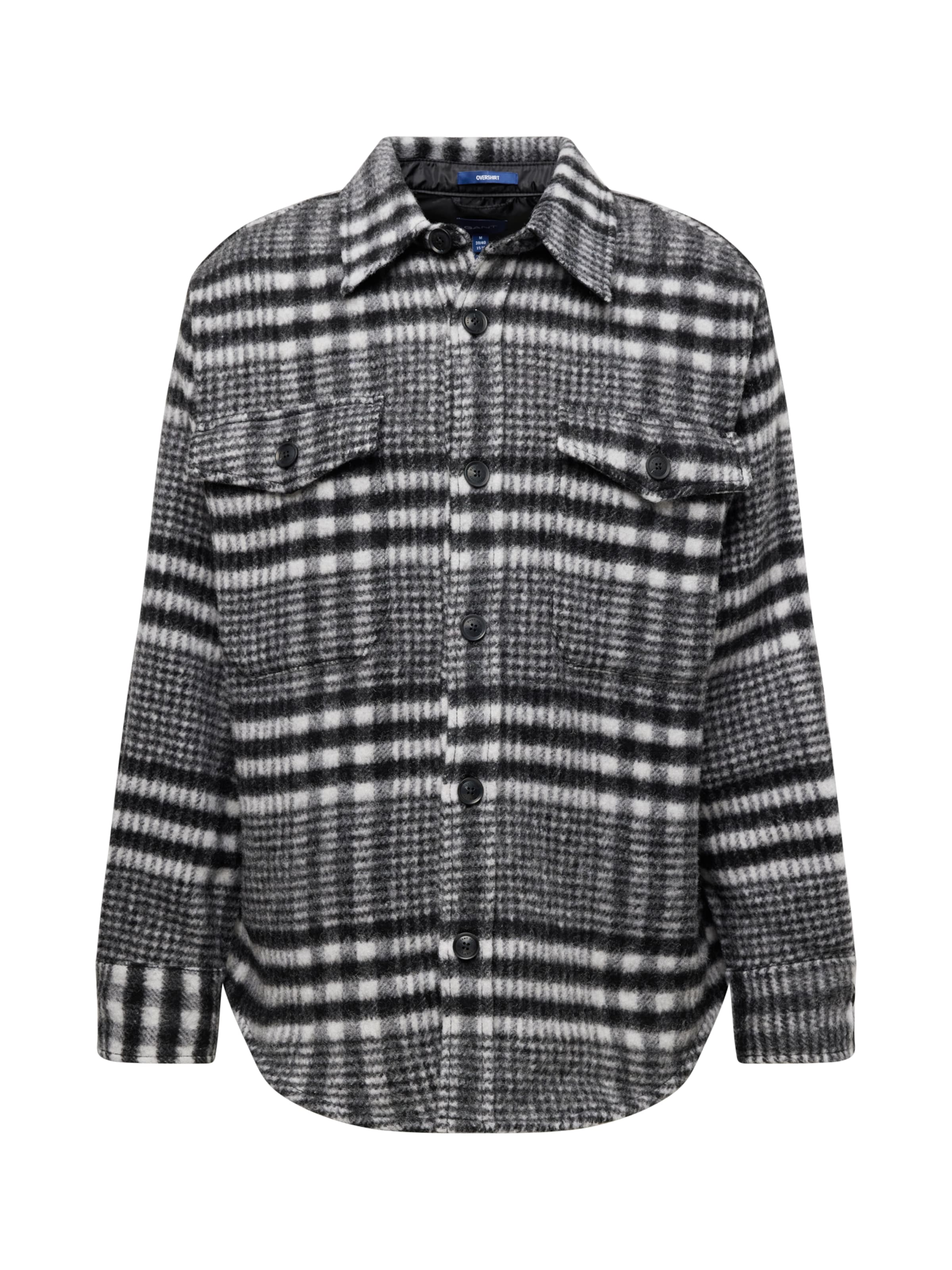 GANT Comfort Fit Skjorta i svart: framsida