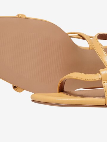 ONLY Strap Sandals 'Alyx' in Yellow