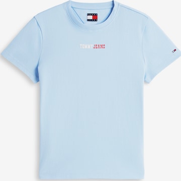 T-shirt 'ESSENTIAL' Tommy Jeans en bleu : devant