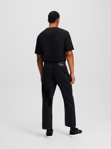 regular Jeans di Karl Lagerfeld in nero