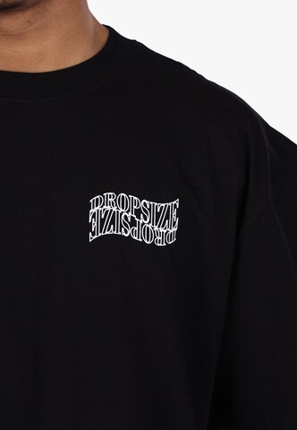 T-Shirt 'Mirrored' Dropsize en noir