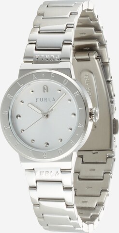 FURLA Analog Watch 'Tortona' in Silver: front