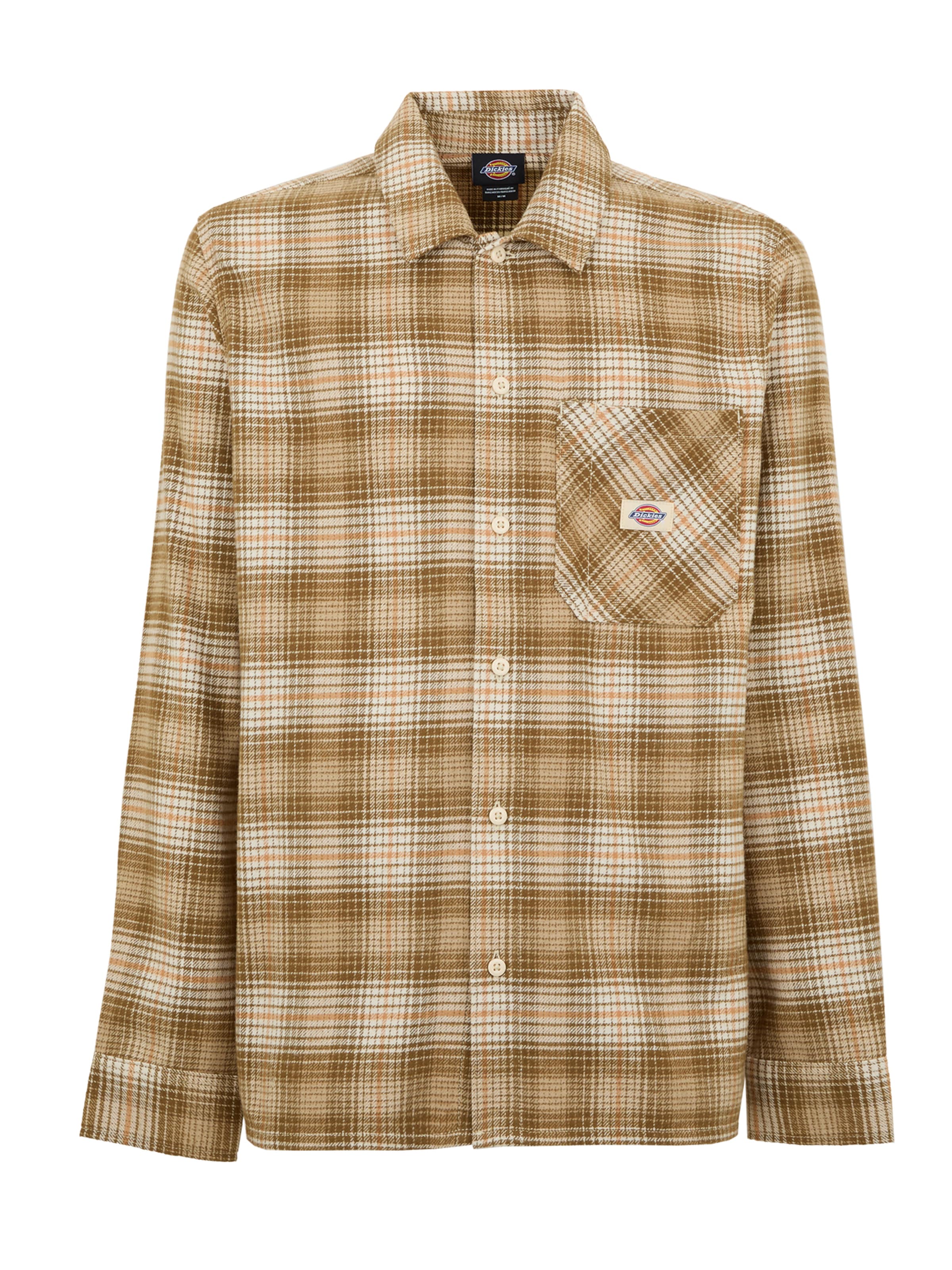 DICKIES - Ajuste regular Camisa 'Forest' en beige: frente