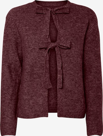 PIECES Cardigan 'PCSILLY' i rød: forside