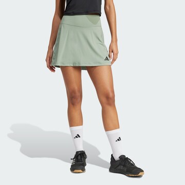 ADIDAS PERFORMANCE Αθλητική φούστα 'Optime' σε πράσινο: μπροστά