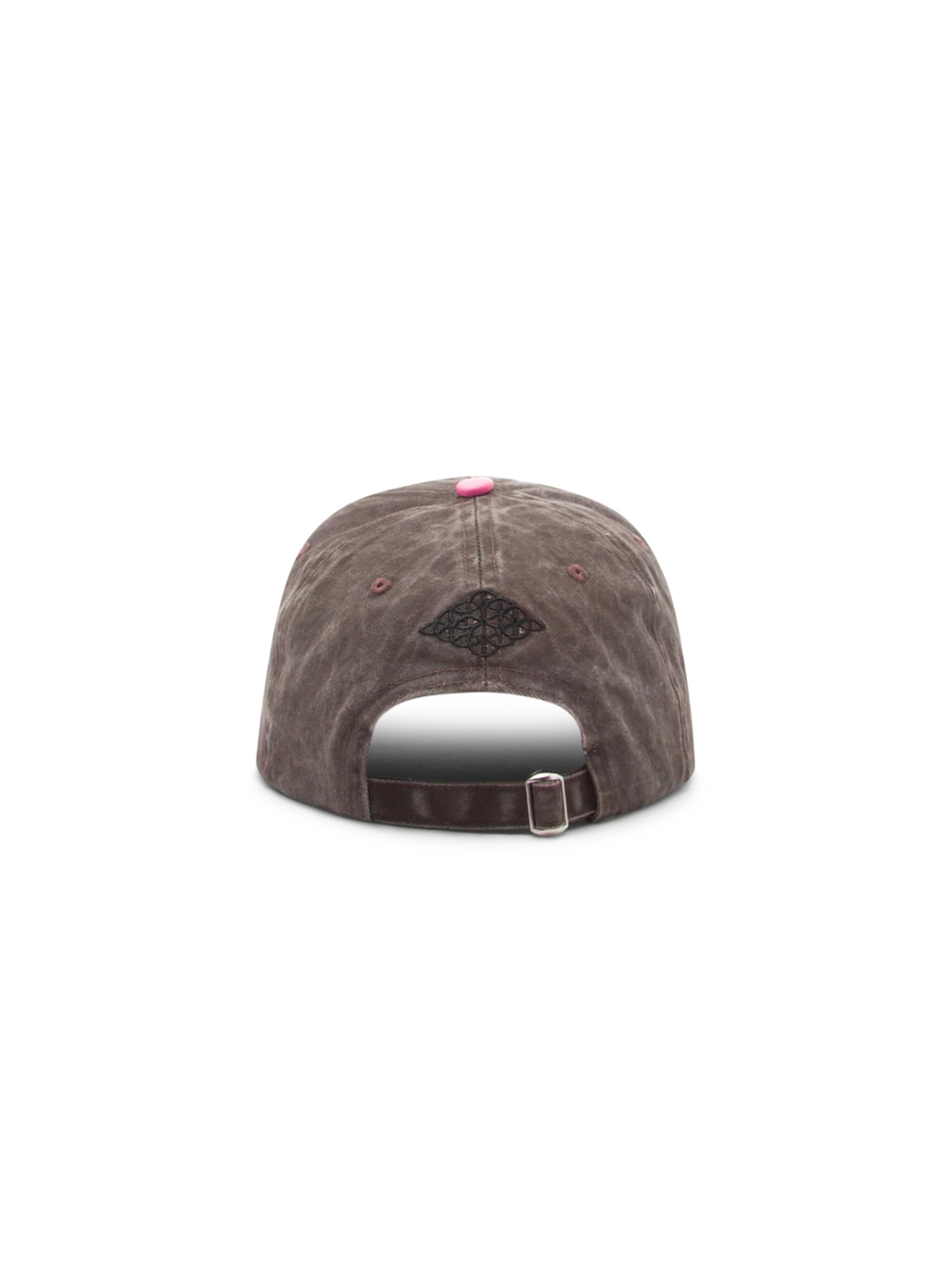 Divention Cap 'Creative Space Cap Pinkwood Camo' in Brown