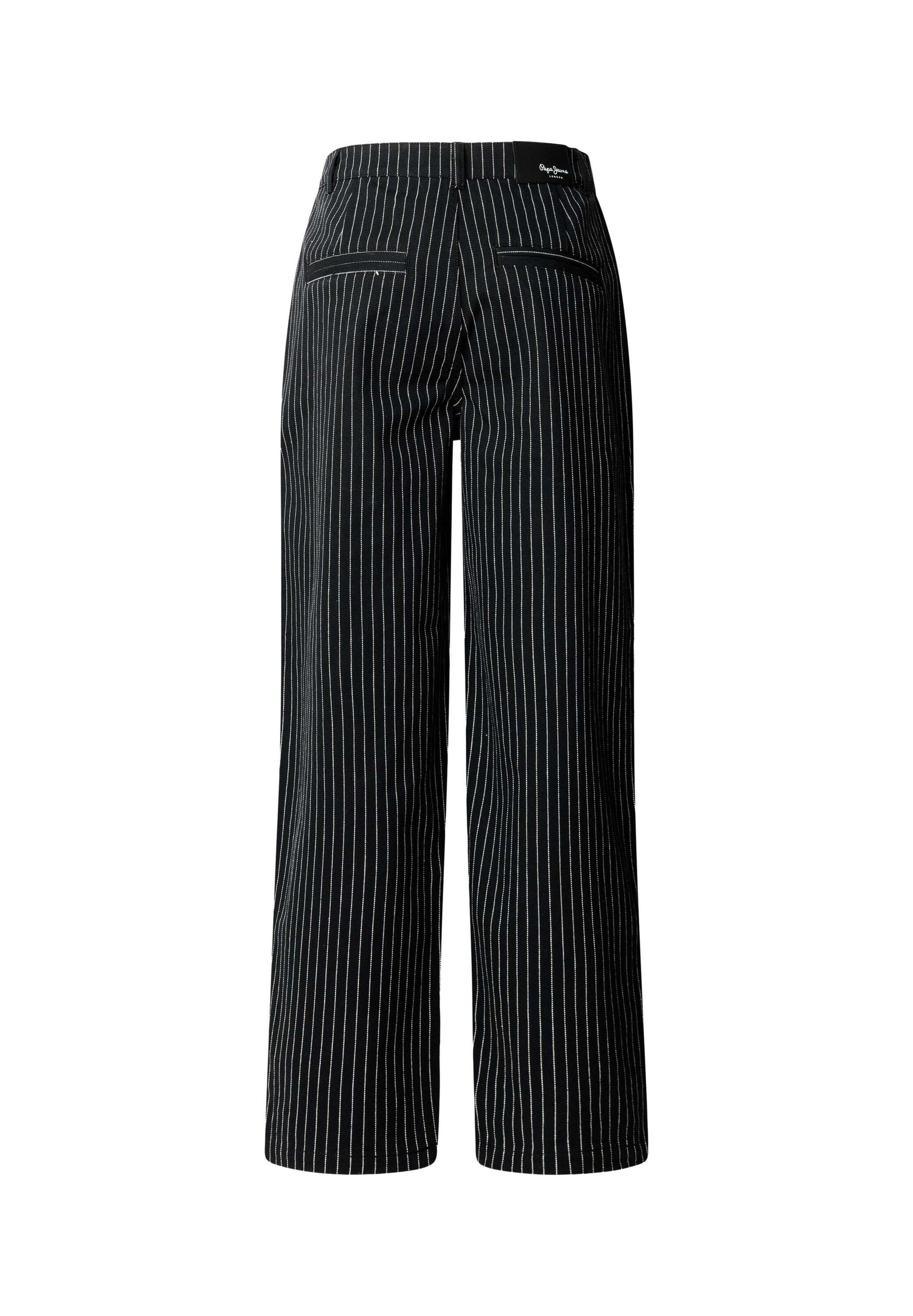 Barrel Pantaloni chino 'Leanne' di Pepe Jeans in nero