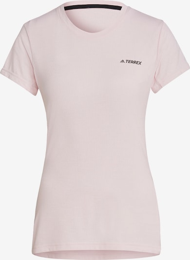 adidas Terrex Shirt in rosa / schwarz, Produktansicht