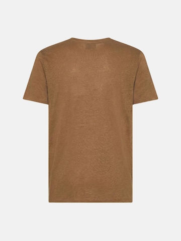 Maglietta 'T-SHIRT JERSEY LINEN S/S' di SUN68 in marrone