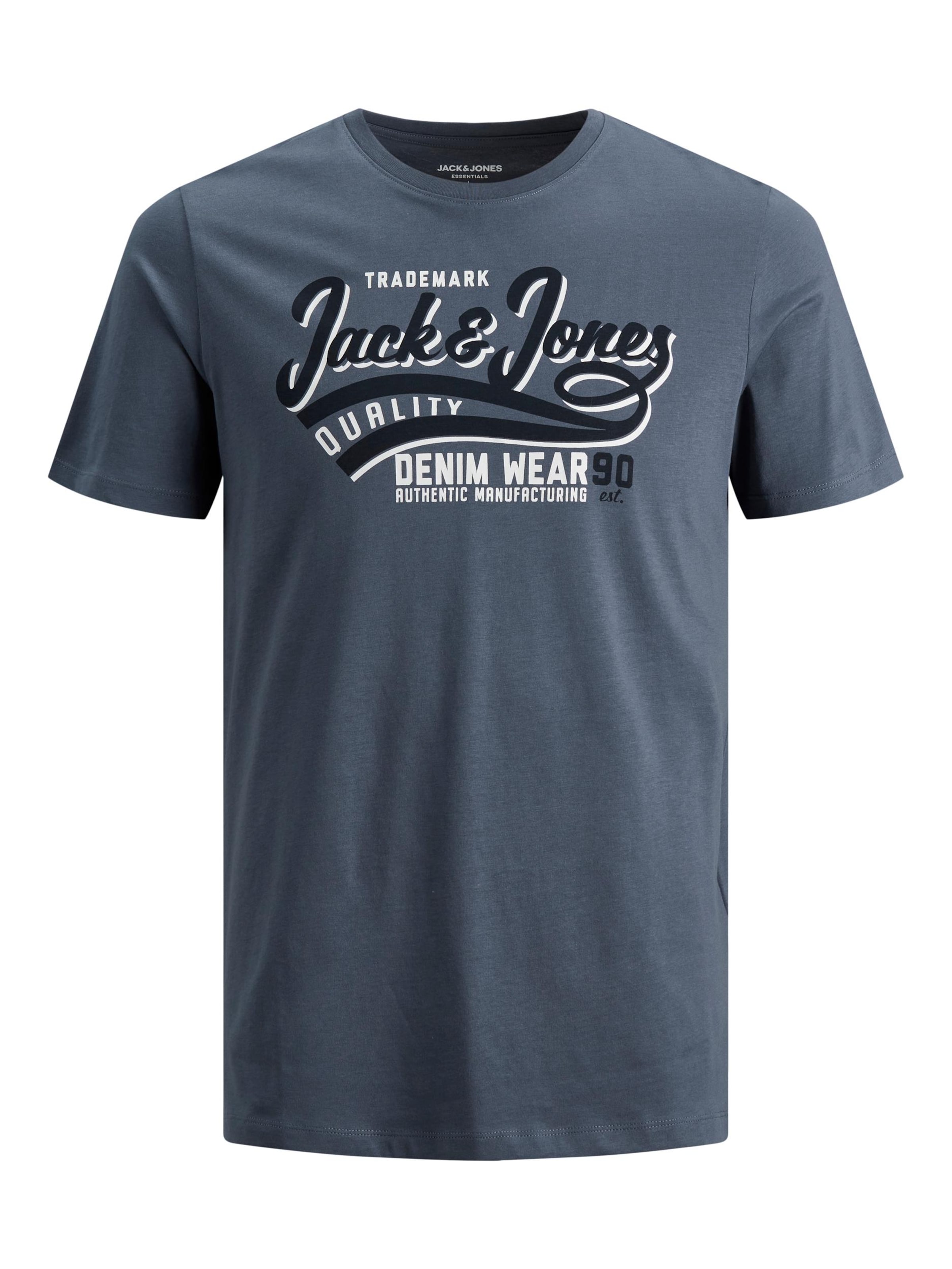 JACK & JONES Shirt in Blauw: voorkant