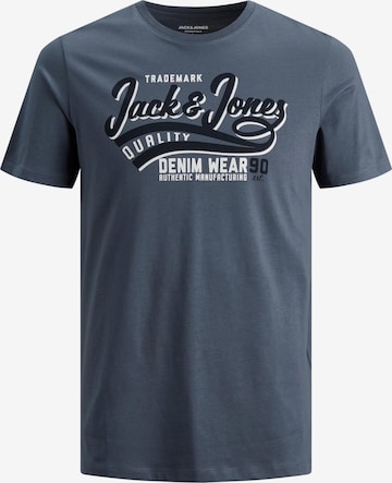 JACK & JONES Särk, värv sinine: eest vaates