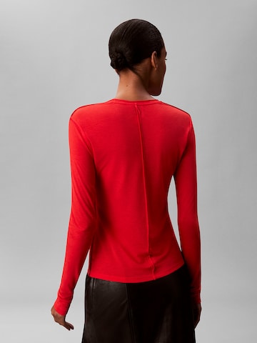 T-shirt Calvin Klein en rouge