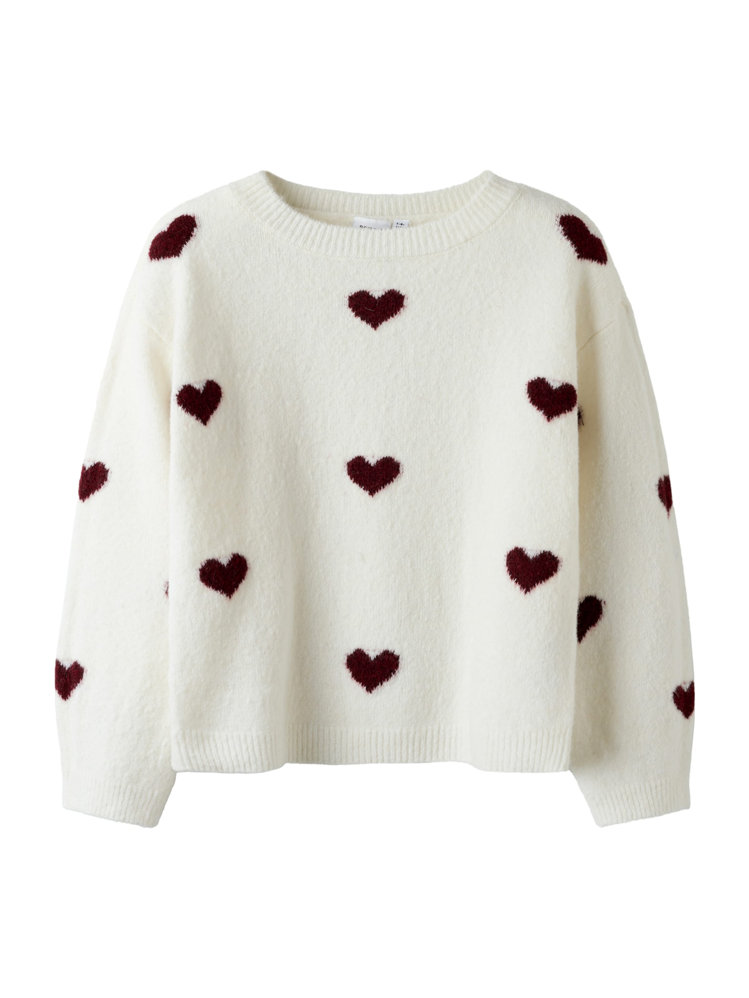 NAME IT Пуловер в бяло: отпред