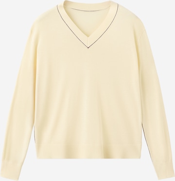 MANGO Pulover 'BERT' | rumena barva: sprednja stran