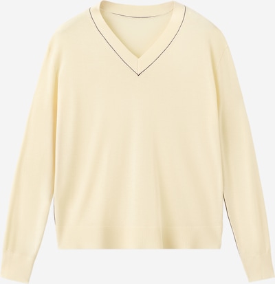 MANGO Pulover 'BERT' u svijetložuta / crna, Pregled proizvoda