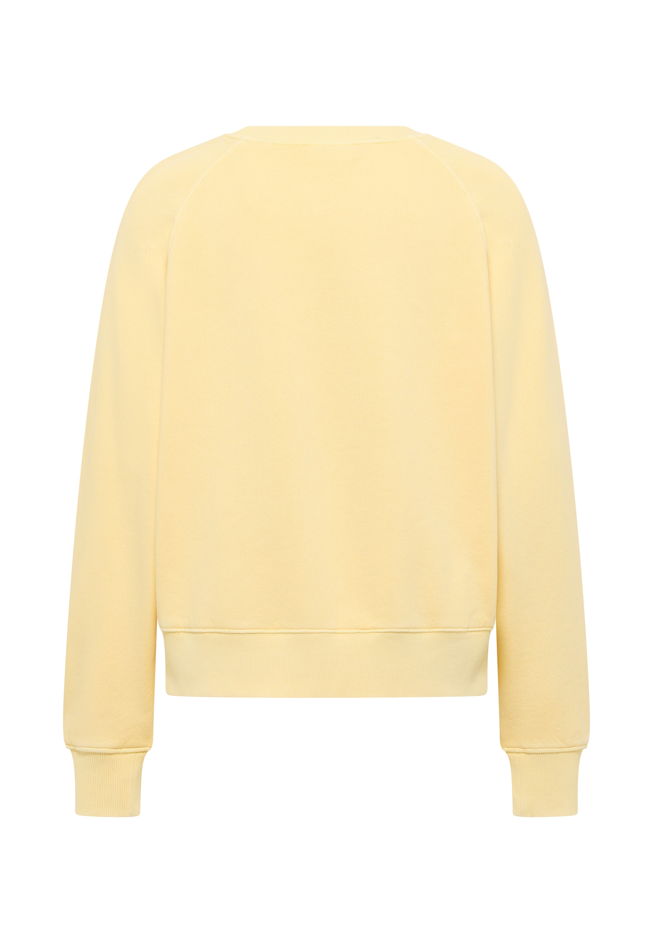 MUSTANG Sweatshirt 'Style Mala' in Gelb