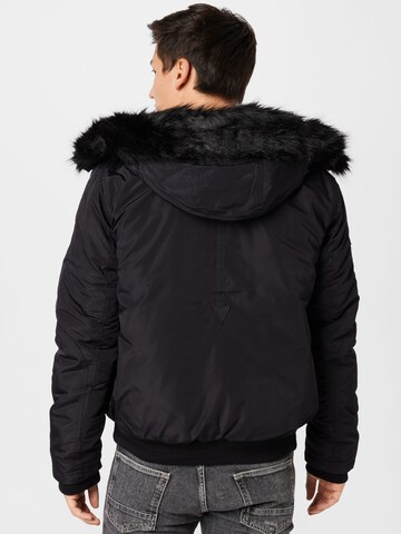 Superdry Jacke in Schwarz