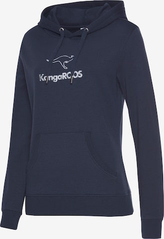 KangaROOS Sweatshirt in Blau