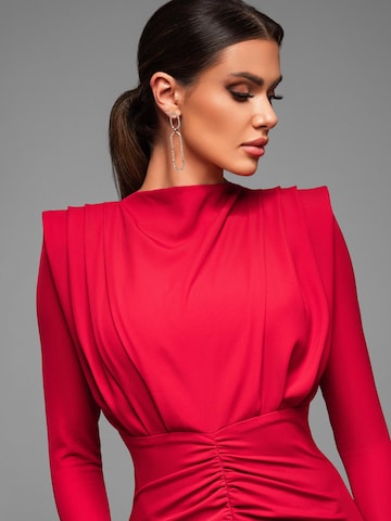 Ombre - Vestido de noche en rojo