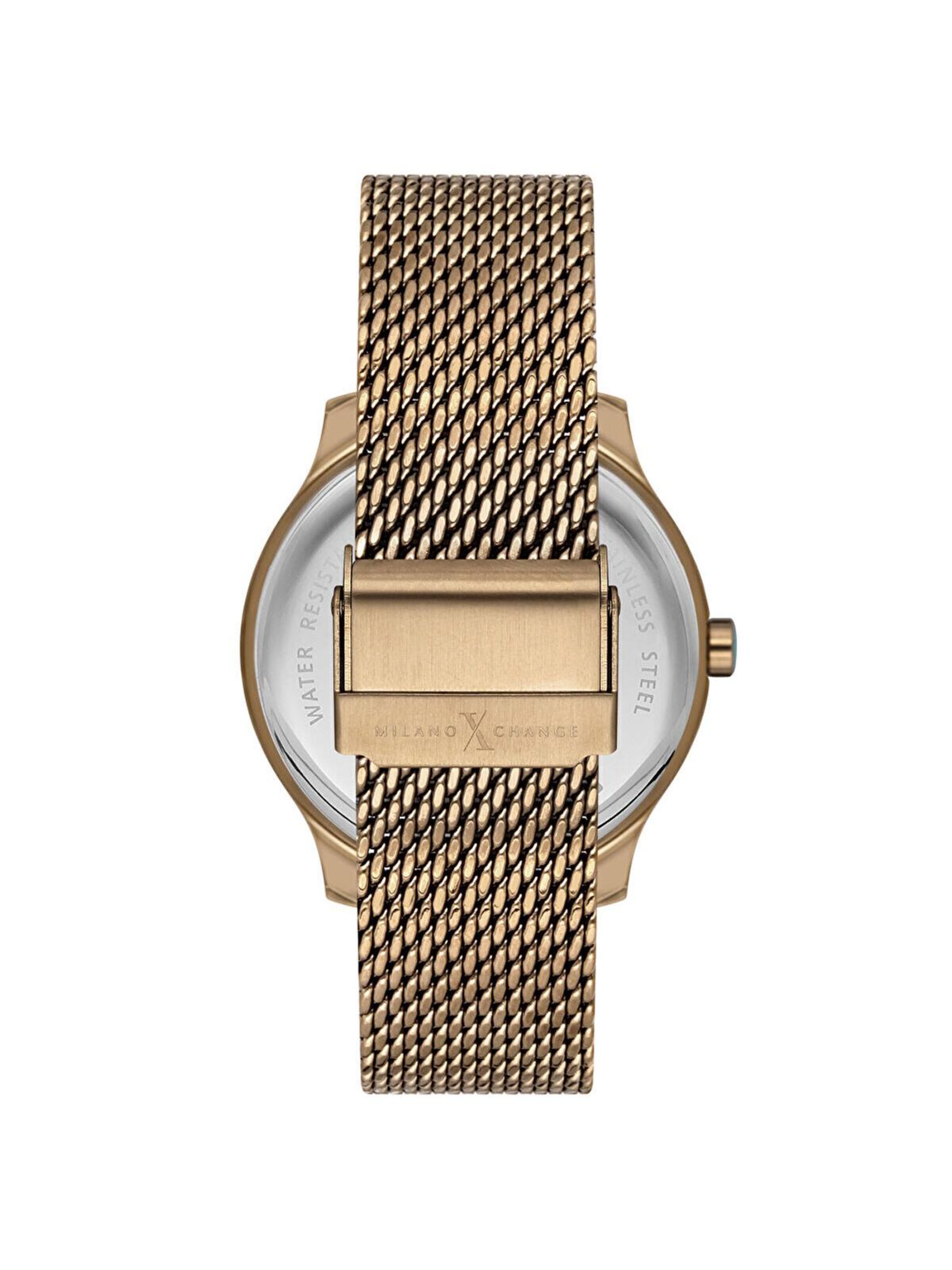 Orologio analogico 'Milano X Change Analog Men Watch MEX3204' di Milano X Change in oro