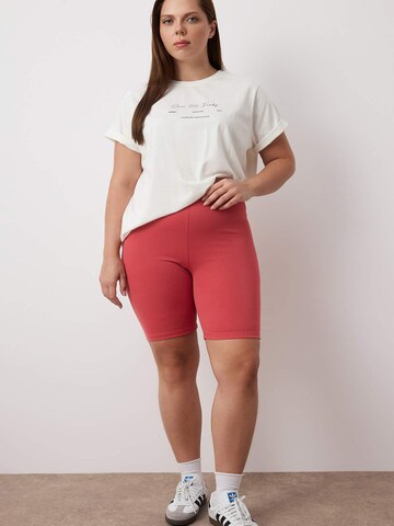 Trendyol Curve Skinny Leggings in Grey
