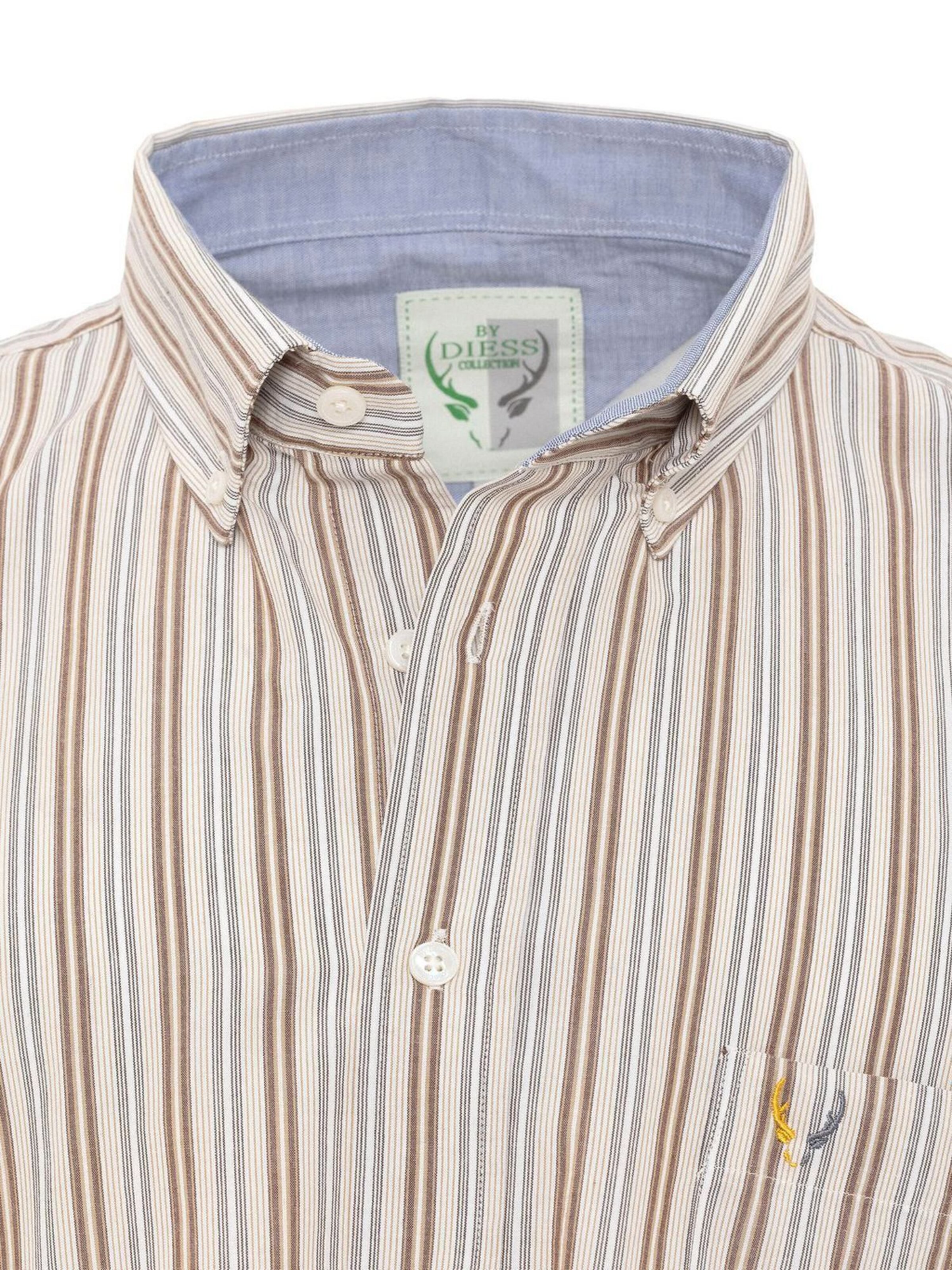 Regular fit Camicia di By Diess Collection in marrone