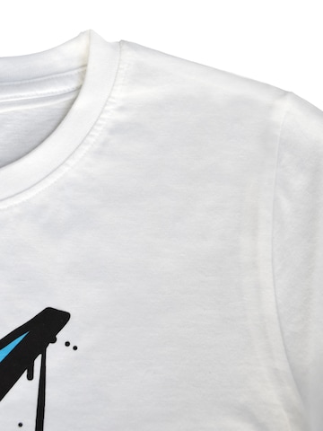 Fortnite Shirt 'Llame here'‌‌‌ in Weiß