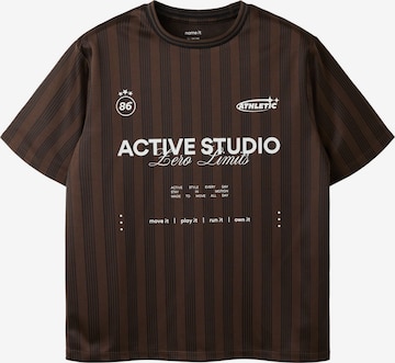 Maglietta di NAME IT in marrone: frontale