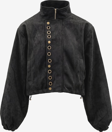 Veste mi-saison MYMO en noir : devant