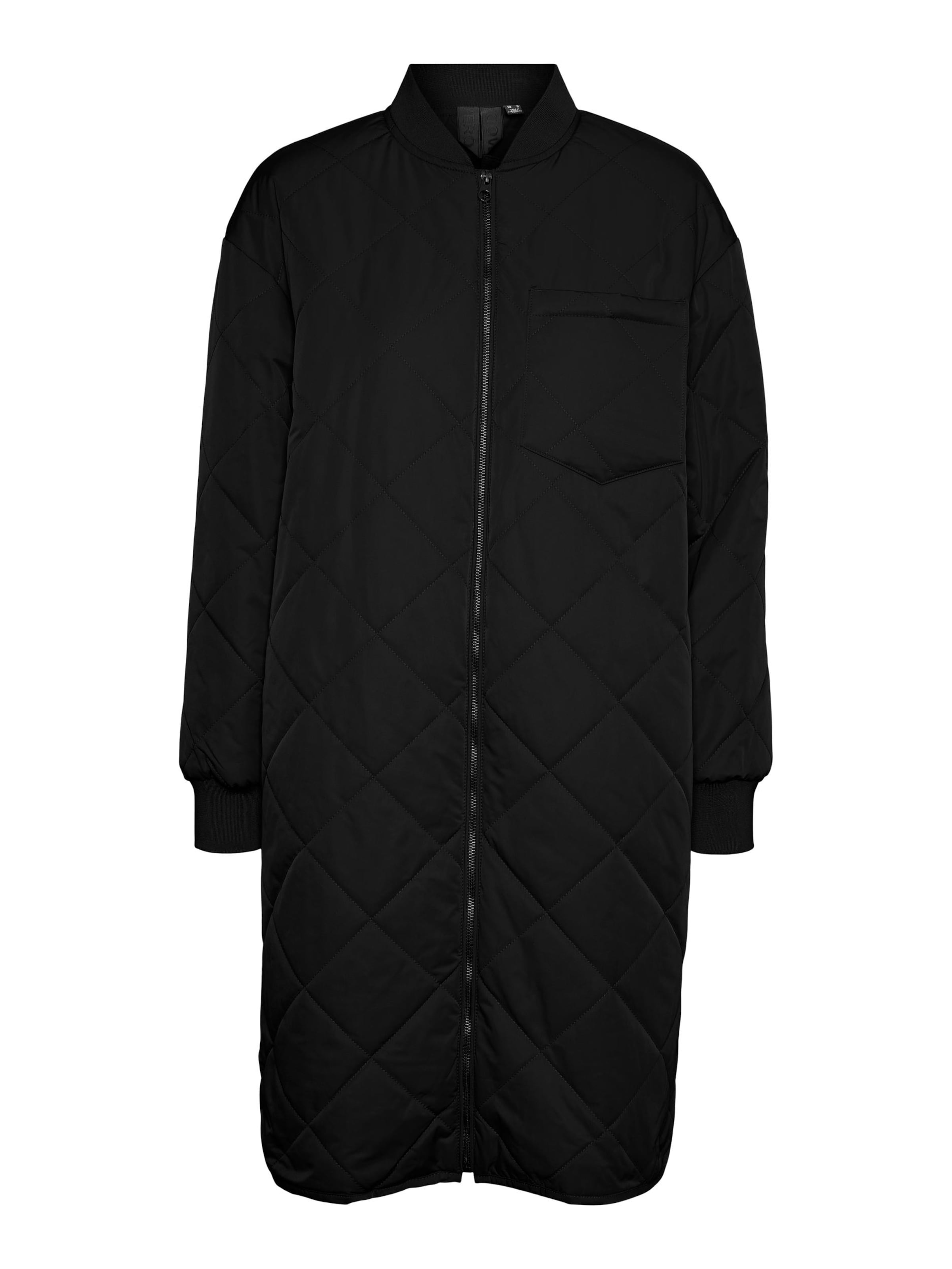 VERO MODA Átmeneti kabátok 'NATALIE' - fekete: elől