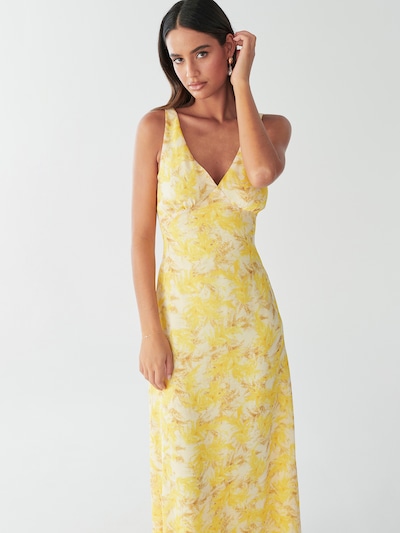 BWLDR Jurk 'CHELSEA DRESS' in de kleur Geel, Productweergave