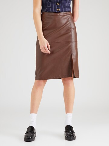 Soyaconcept Skirt 'GUNILLA' in Brown: front