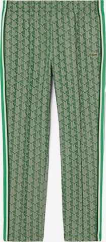 LACOSTE Regular Hose in Grün: Vorderseite