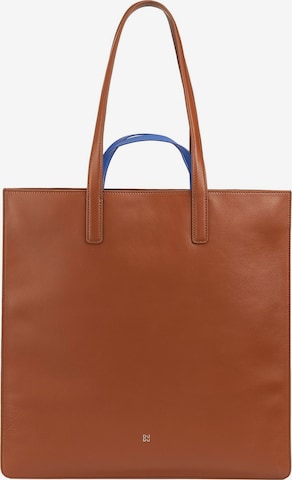 DuDu Shopper in Brown: front