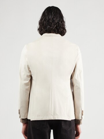 BOSS Slim fit Blazer 'C-Hanry' in Beige