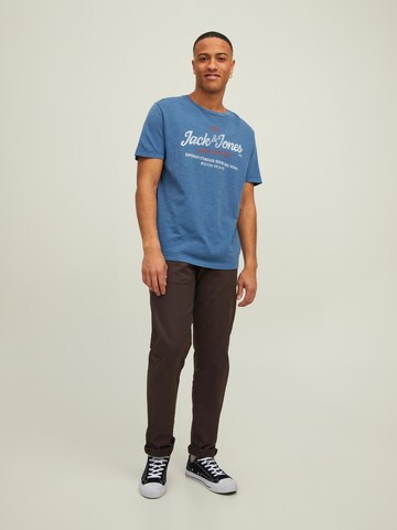 JACK & JONES T-Shirt 'CARLYLE' in Blau