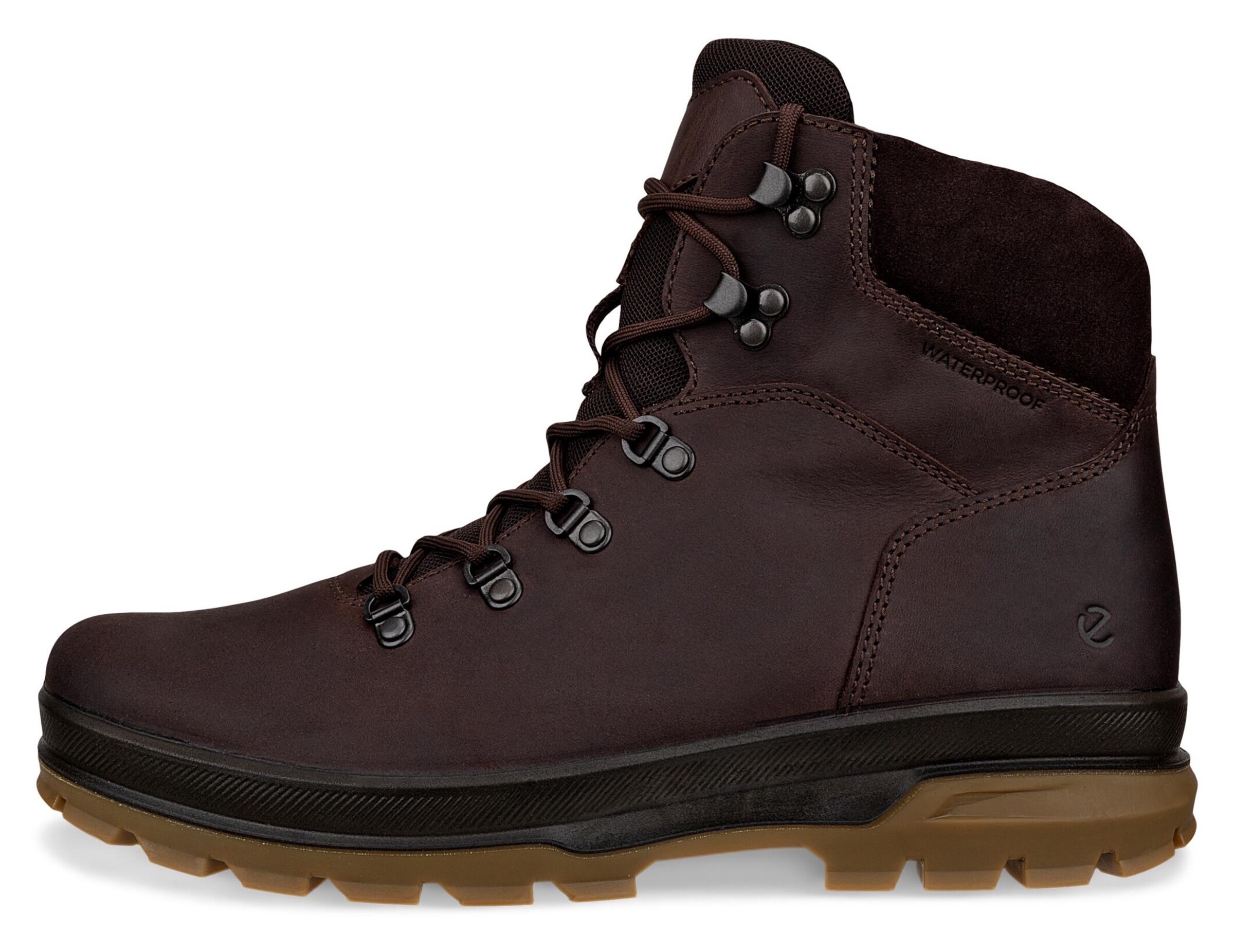 ECCO Lace-Up Boots in Brown
