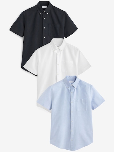 Next Button Up Shirt in Light blue / Black / White, Item view