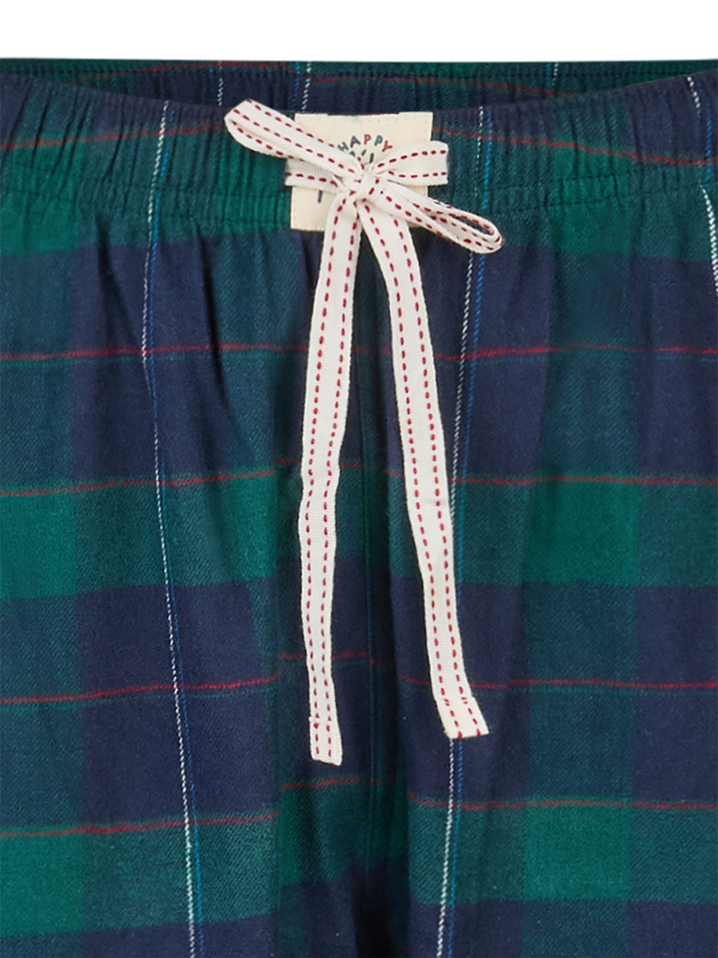 Happy Shorts Pajama Pants 'Christmas' in Blue