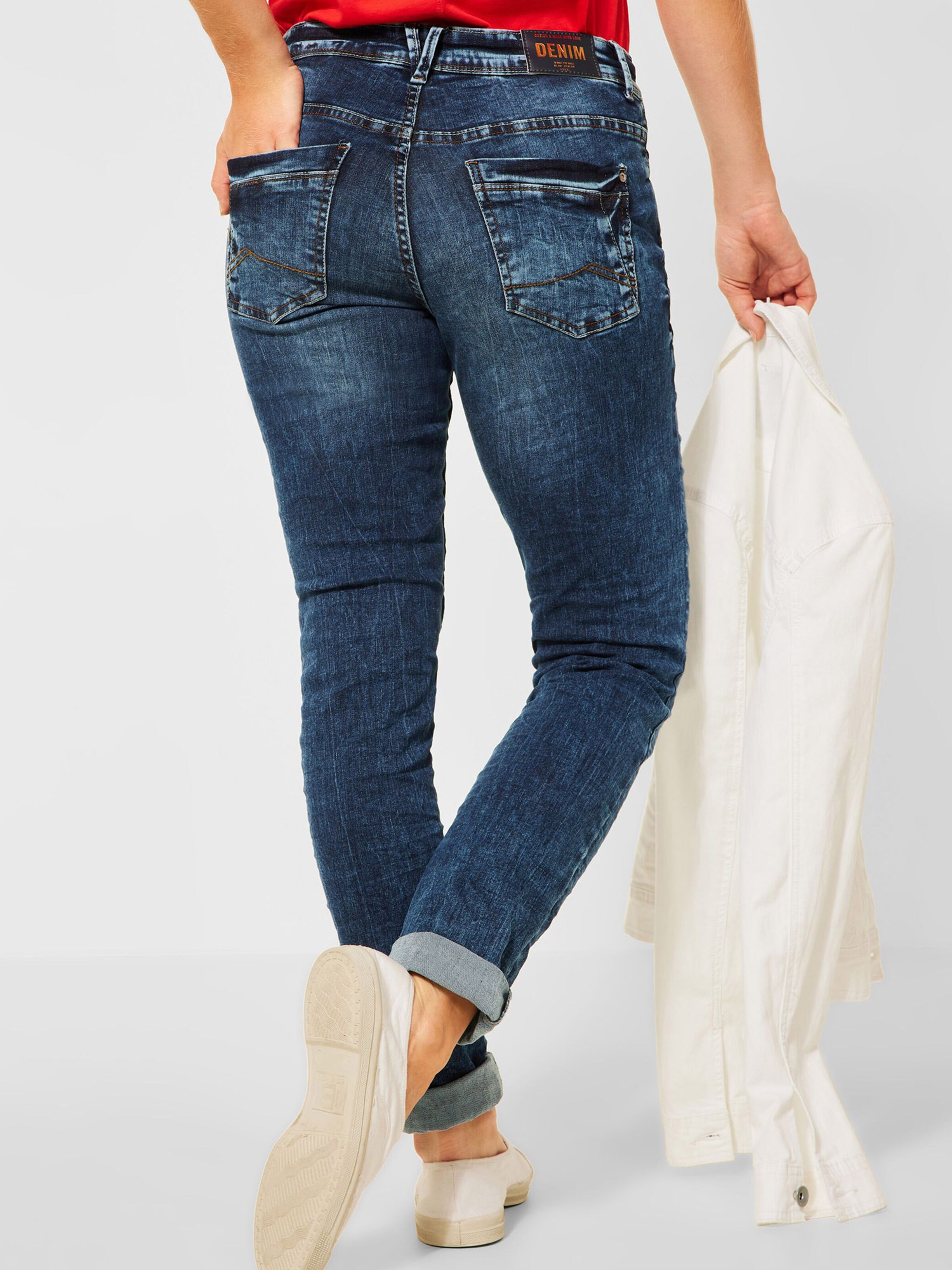 Frauen Jeans CECIL Jeans 'Scarlett' in Blau - YK87503 Frauen Jeans CECIL Jeans 'Scarlett' in Blau - YK87503