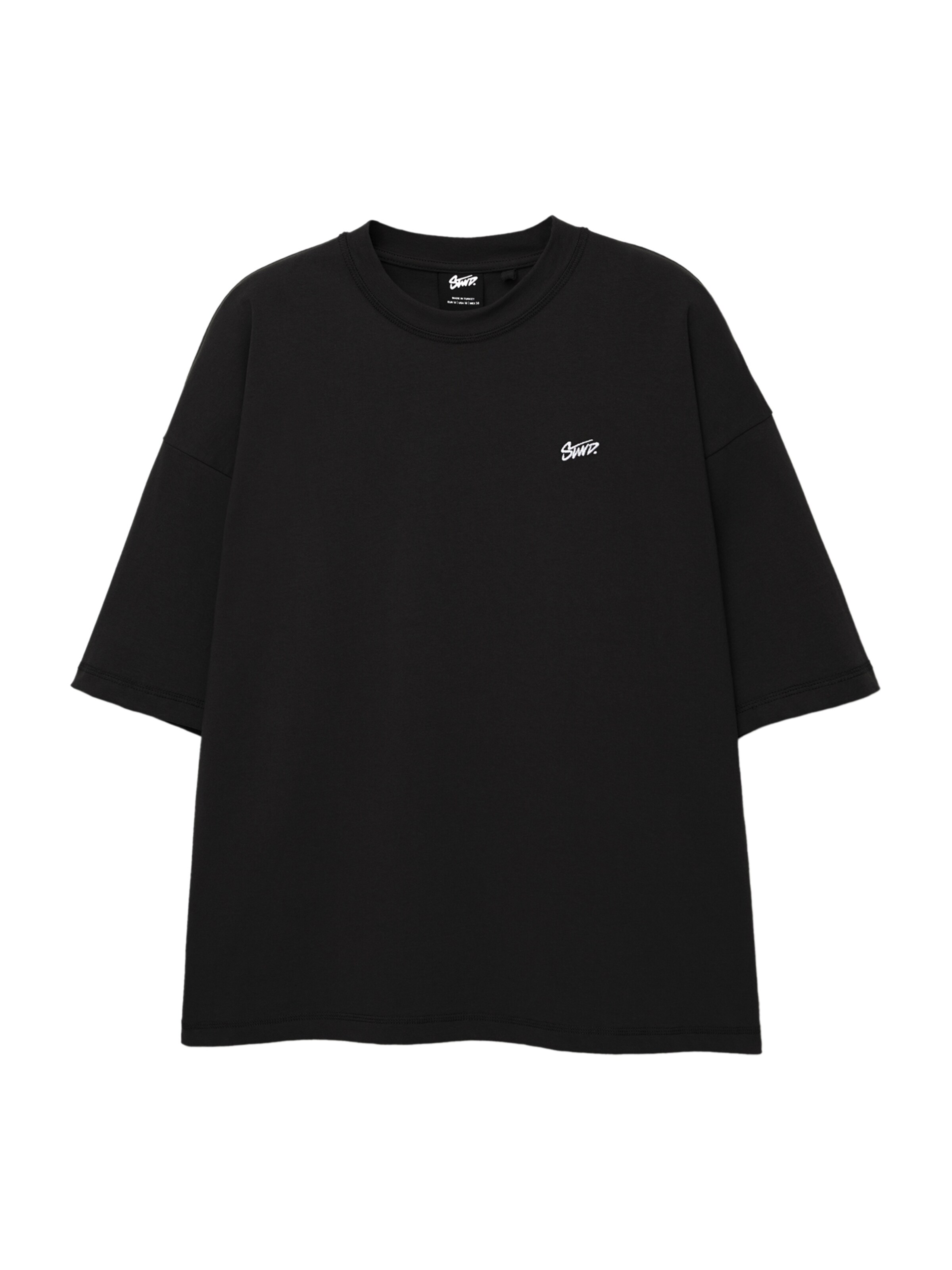 Pull&Bear Bluser & t-shirts i sort / hvid, Produktvisning