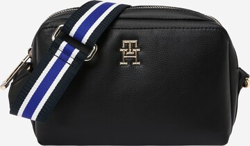 TOMMY HILFIGER Taška přes rameno – černá: přední strana