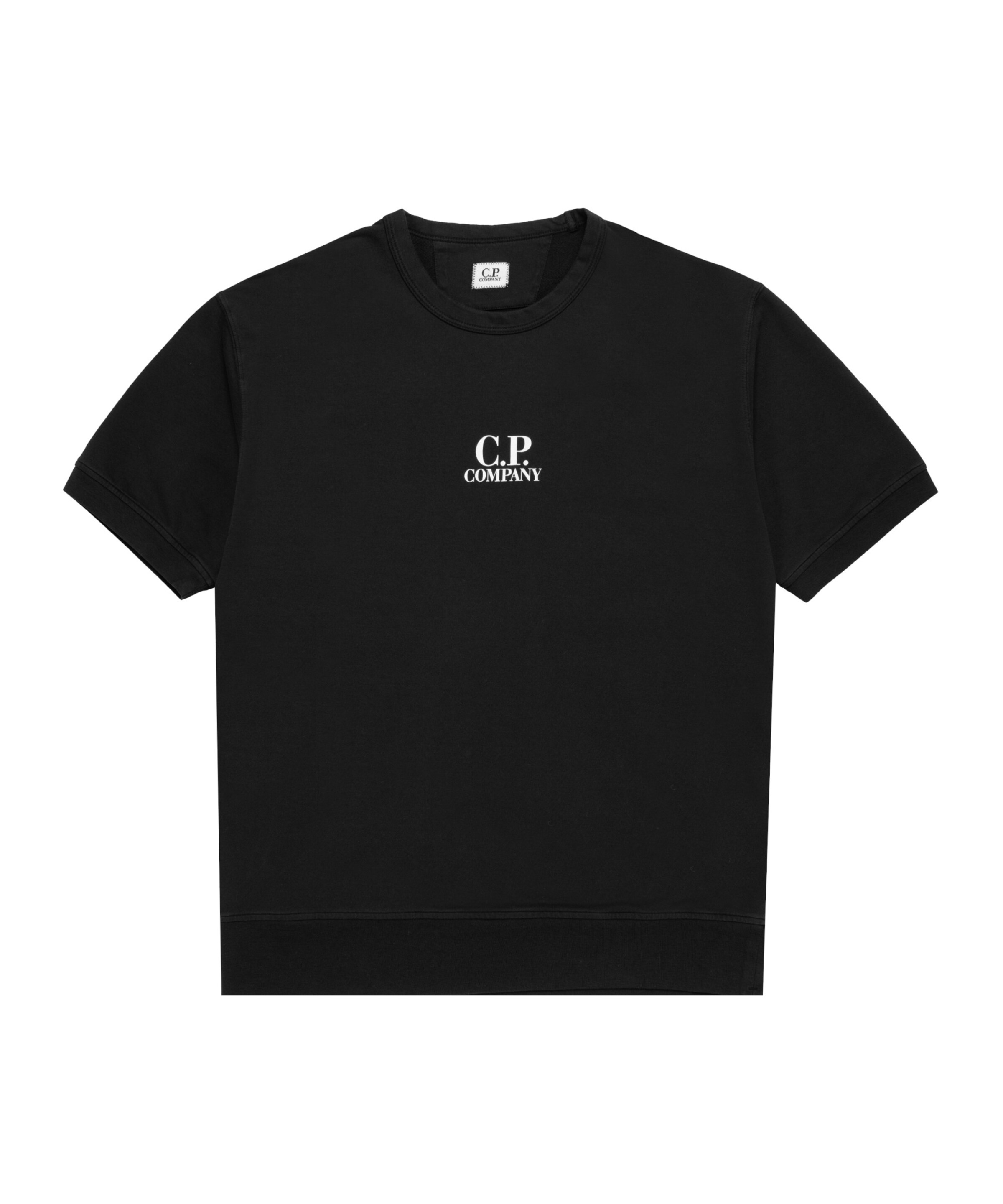C.P. Company Funktionsshirt in Schwarz: Vorderseite