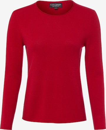 Pull-over Franco Callegari en rouge : devant
